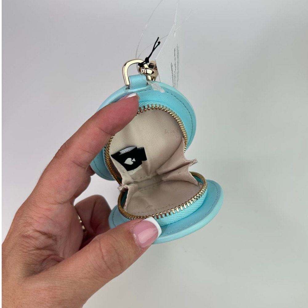 Kate Spade Grand 3D Tennis Racquet Bag Charm and Card Holder. - Picture 6 of 12